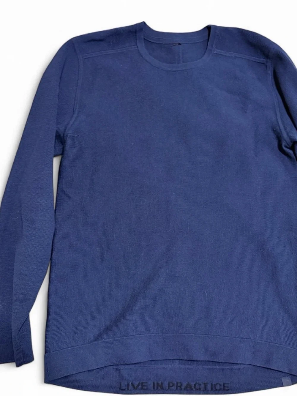 lululemon athletica Men’s Classic Navy Crewneck Pullover